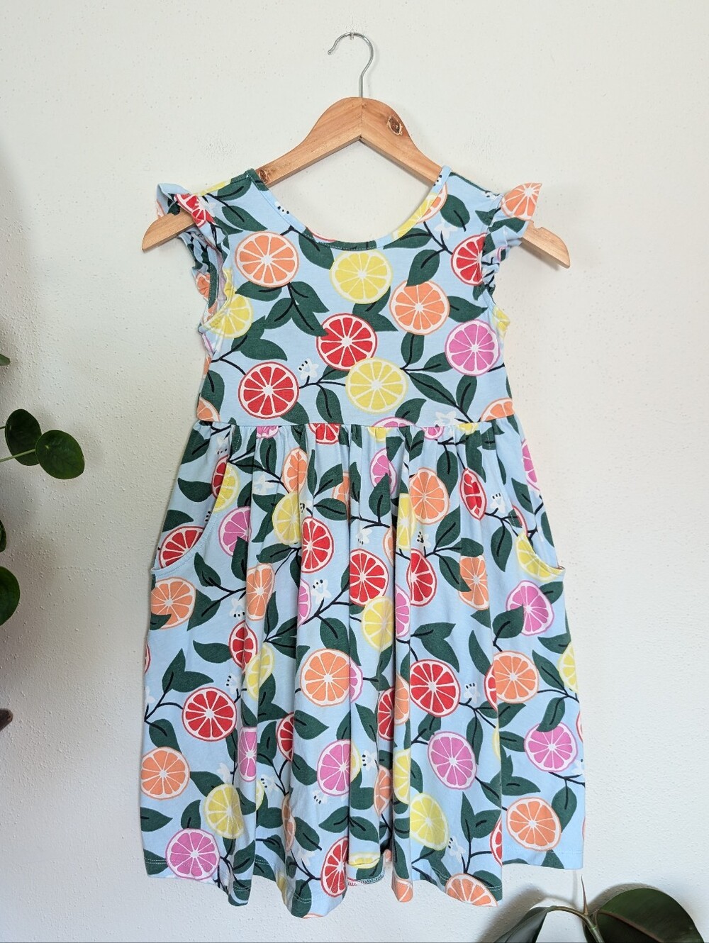 Hanna Andersson | Zesty Citrus | Skater Dress
